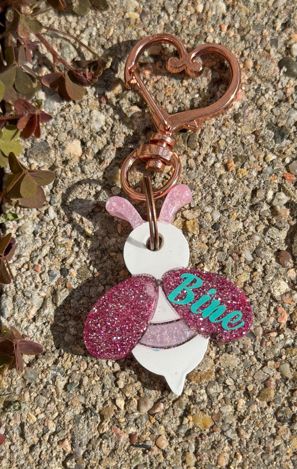 Personalisierte Namensmarke Bienchen
