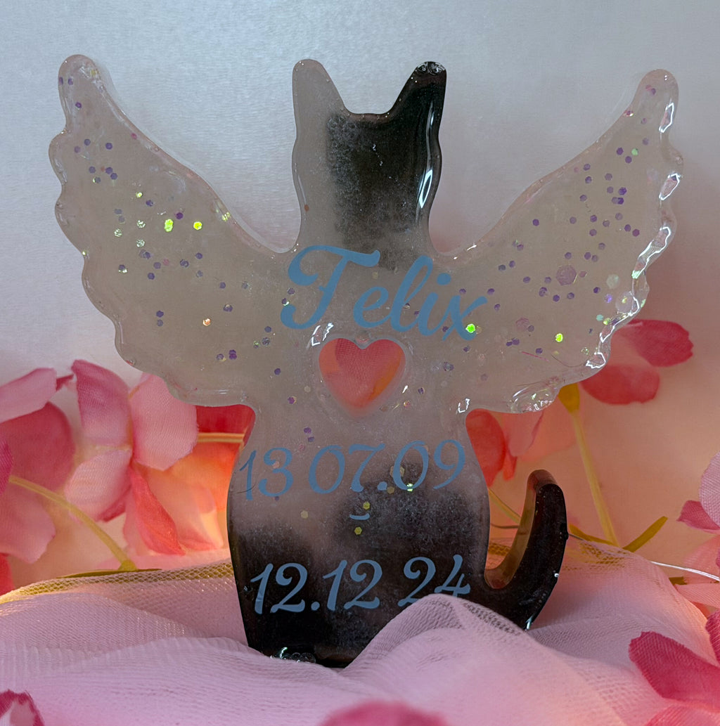 Katze mit Flügeln