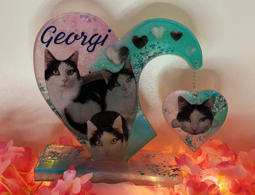 Großes Herz mit Anhänger