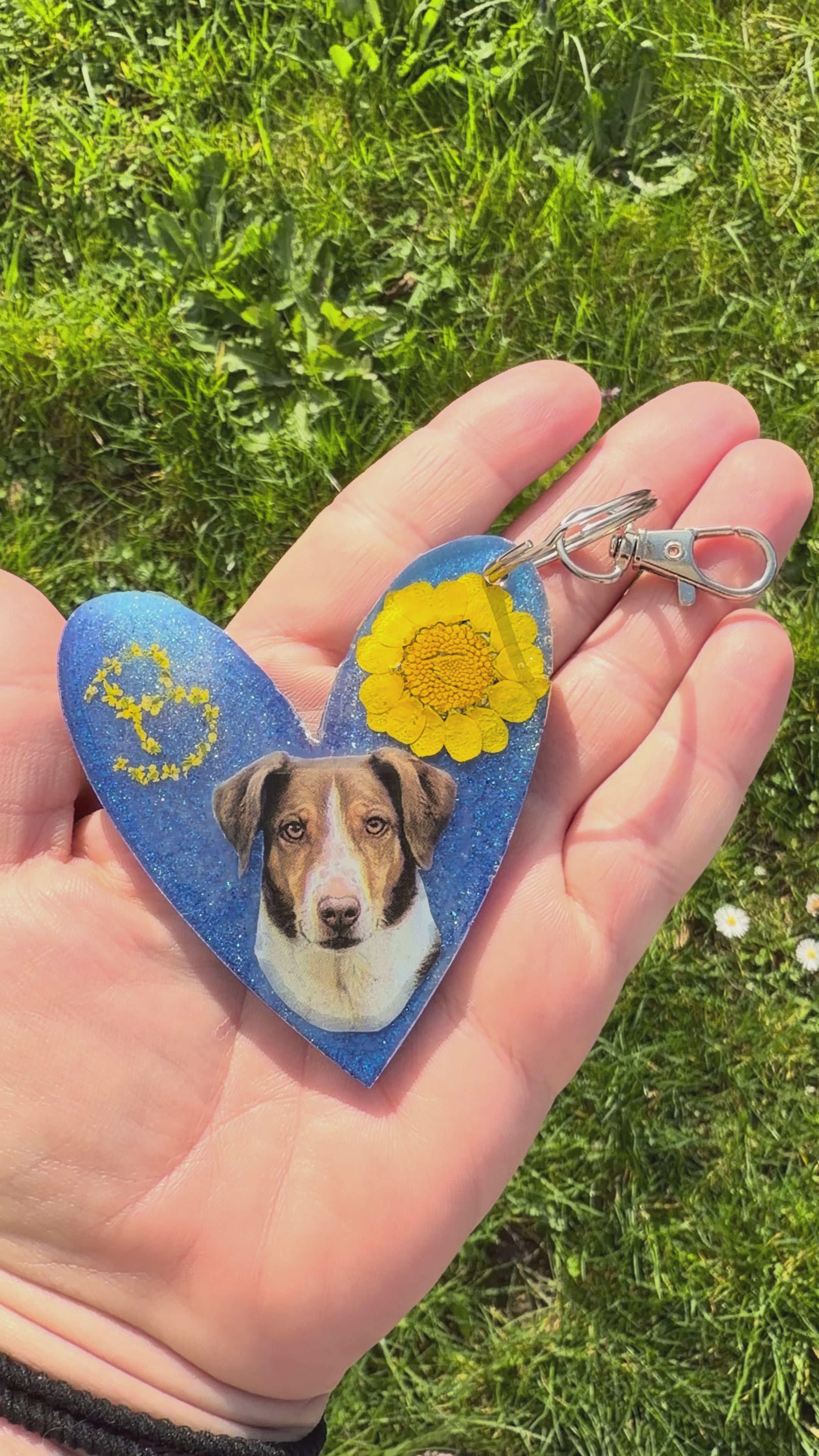 Schlüsselanhänger großes Herz